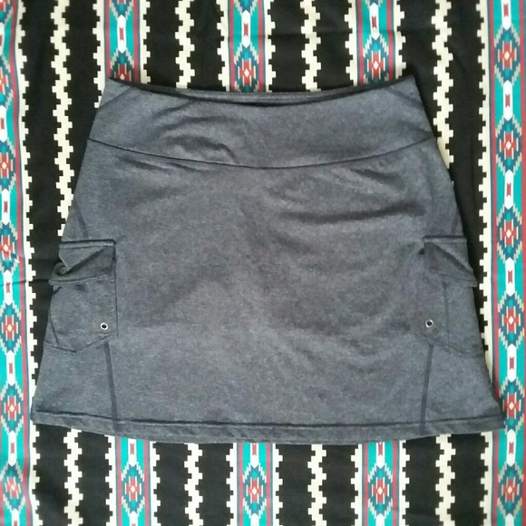 Athleta Skirt Skort Blue/Gray M - Picture 1 of 7